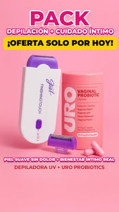 DEPILADORA UV + URO PROBIOTICS