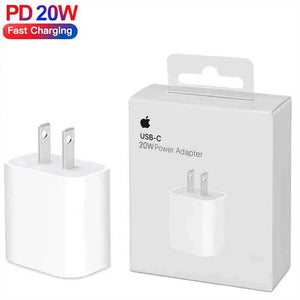 CUBO DE CARGA APPLE 20W (Carga Rápida)